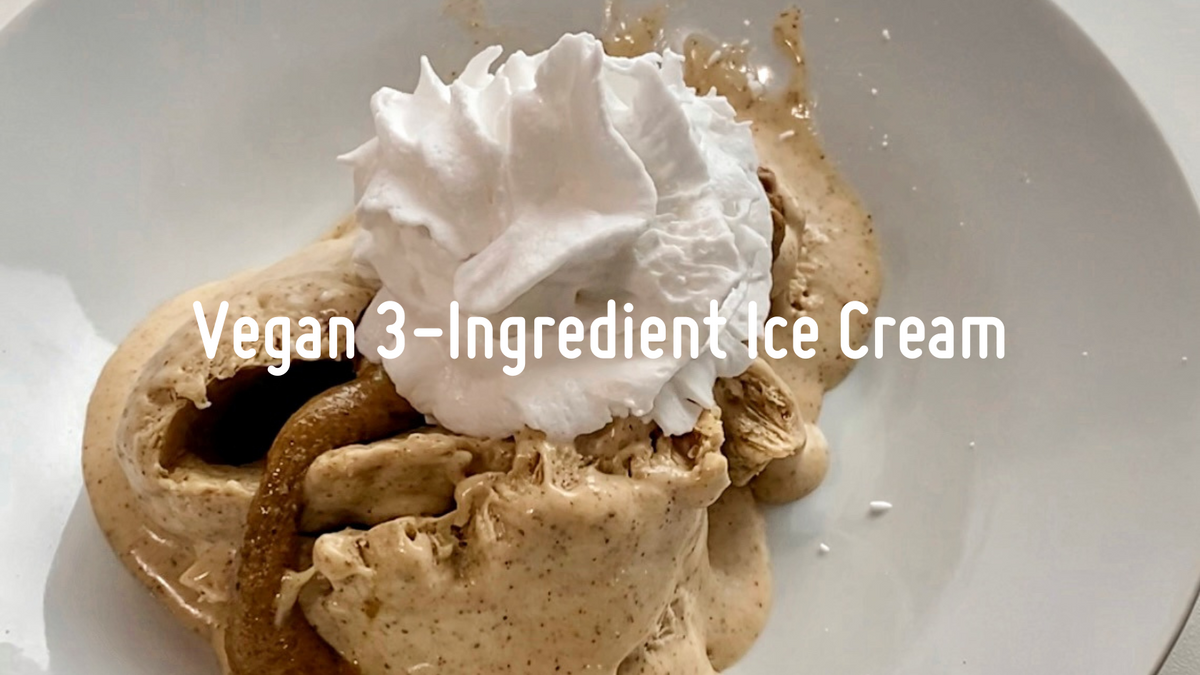 Homemade Vegan Almond Butter Ice Cream Recipe