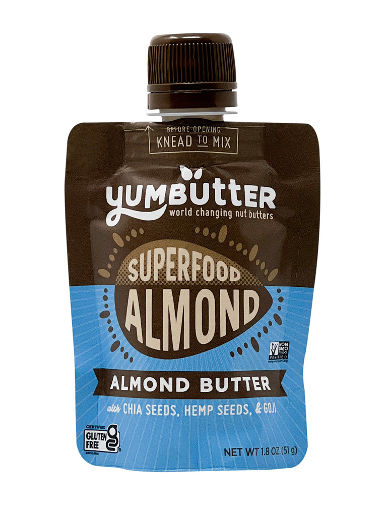 Superfood Almond Butter (10-Pack Mini Pouches)