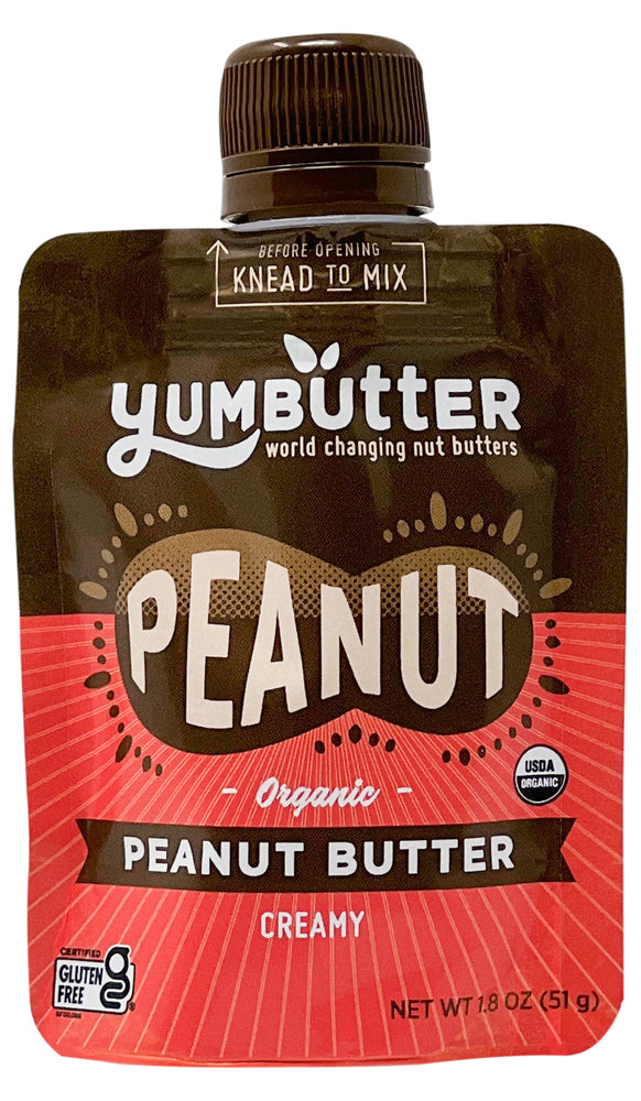 Organic Peanut Butter (10-Pack Mini Pouches)